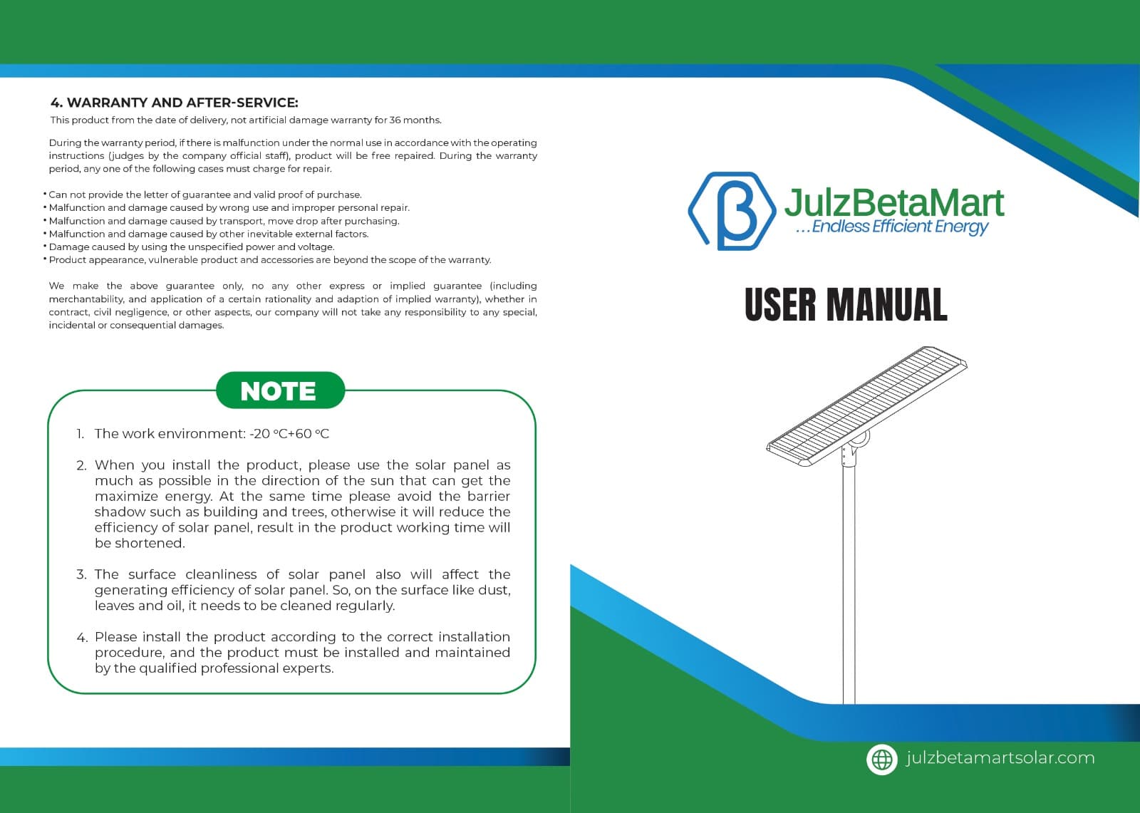 Solar Street Light Installation 1